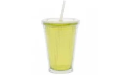 Taza Térmica Con Pajita 450 Ml -Cámping Tienda De Ventas 14908 2544817