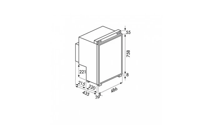 Dometic Frigorífico RM 5310 60 Litros 4 Dometic Frigorífico RM 5310 60 Litros - Imagen 4