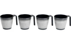 Vajilla De Melamina De Granito Flamefield 12 Piezas Gris 8 Vajilla De Melamina De Granito Flamefield 12 Piezas Gris -Cámping Tienda De Ventas 252395 1808886