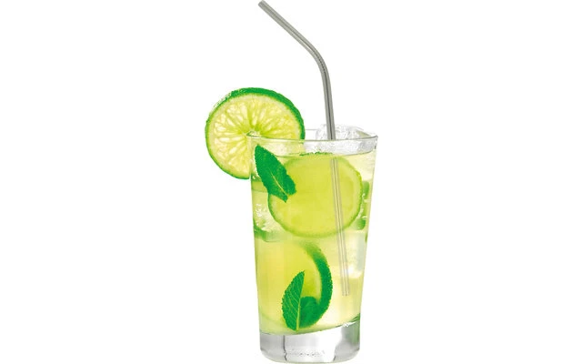 Juego De Pajitas De Acero Inoxidable Metaltex Incl. Cepillo De Limpieza 4 Piezas. 1 Juego De Pajitas De Acero Inoxidable Metaltex Incl. Cepillo De Limpieza 4 Piezas.