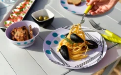 Berger Dots Vajilla De Melamina 16 Pzas Verde -Cámping Tienda De Ventas 260273 1859640