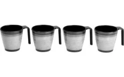 Vajilla De Melamina De Granito Flamefield 12 Piezas Gris 9 Vajilla De Melamina De Granito Flamefield 12 Piezas Gris -Cámping Tienda De Ventas 260345 1856749