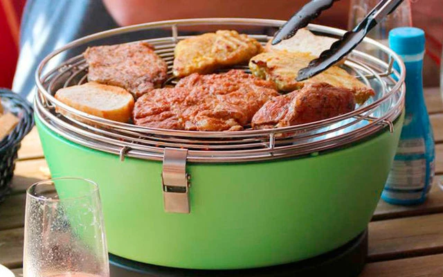 Fire Design Vesuvio Charcoal Grill / Table Grill Fucsia 4 Fire Design Vesuvio Charcoal Grill / Table Grill Fucsia - Imagen 4