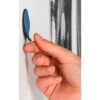 Silwy The One Metal Magnet Hook Incl. Metal Nano Gel Pad 6,5 Cm 2-pcs. Azul