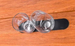 Silwy Barra De Metal De 25 Cm Con Revestimiento De Cuero Blanco -Cámping Tienda De Ventas 336869 2618285 2