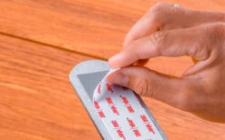 Silwy Barra De Metal De 25 Cm Con Revestimiento De Cuero Azul -Cámping Tienda De Ventas 337100 2618297