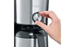 Cafetera De Filtro Severin Con Termo De Acero Inoxidable De 1 Litro
