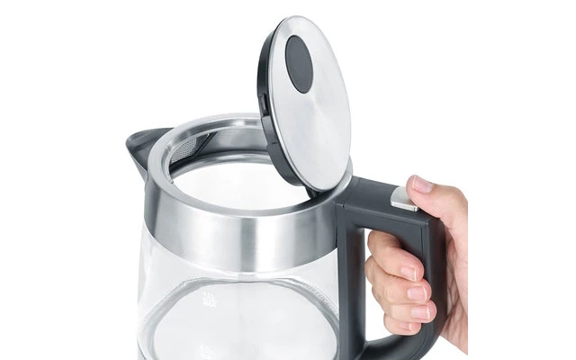 Hervidor De Vidrio Severin 2200 W / 1 Litro 2 Hervidor De Vidrio Severin 2200 W / 1 Litro - Imagen 2