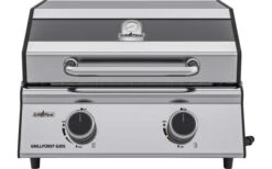 Grillfürst G201E Parrilla Portátil De Gas De 2 Quemadores