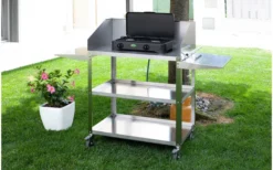 Estufa De Gas CF Parker De 2 Fuegos Con Fusible De Encendido Antracita