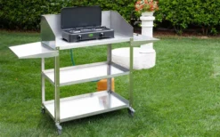 Estufa De Gas CF Parker De 2 Fuegos Sin Fusible De Encendido Antracita -Cámping Tienda De Ventas 397995 2906052