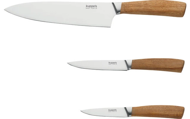 Kuppels Juego De Cuchillos De Madera 3 Pcs. 1 Kuppels Juego De Cuchillos De Madera 3 Pcs.
