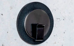 Silwy Clever Magnet Hook Incl. Metal Nano Gel Pad Blanco / Negro