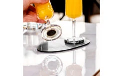 Silwy Metal Nano Gel Placematográfico Aspecto Cuero 40 Cm Negro -Cámping Tienda De Ventas 435600 3104145