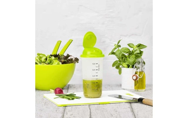 Rotho Onda Servidores De Ensalada Verde 3 Rotho Onda Servidores De Ensalada Verde - Imagen 3