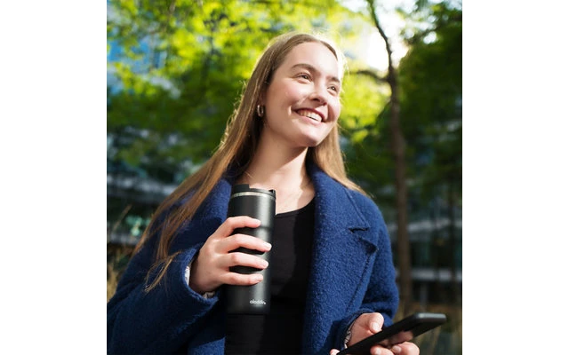 Taza Térmica De Acero Inoxidable Aladdin Java De 0,47 Litros De Color Negro Lava 5 Taza Térmica De Acero Inoxidable Aladdin Java De 0,47 Litros De Color Negro Lava - Imagen 5