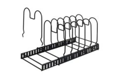 Wenko Soporte De Tapas Y Sartenes Extensible Para Tapas Y Sartenes