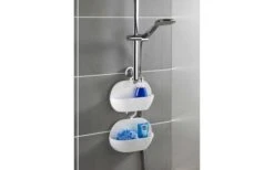Wenko Shower Caddy Cocktail Blanco -Cámping Tienda De Ventas 485532 3484642