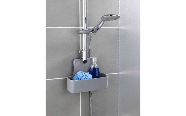 Wenko Shower Caddy Mod. Barcelona Gris 3 Wenko Shower Caddy Mod. Barcelona Gris - Imagen 3