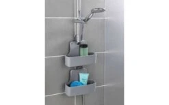 Wenko Shower Caddy Mod. Barcelona Gris 11 Wenko Shower Caddy Mod. Barcelona Gris -Cámping Tienda De Ventas 487275 3484410