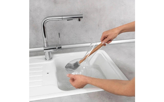 Wenko Cepillo De Silicona Para Fregadero Con Cabezal Flexible Hollie 2 Wenko Cepillo De Silicona Para Fregadero Con Cabezal Flexible Hollie - Imagen 2