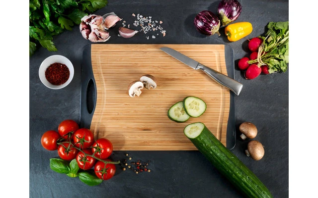 Tabla De Cortar De Bambú Antideslizante Wenko 28,5 X 1,5 X 20 Cm 7 Tabla De Cortar De Bambú Antideslizante Wenko 28,5 X 1,5 X 20 Cm - Imagen 7