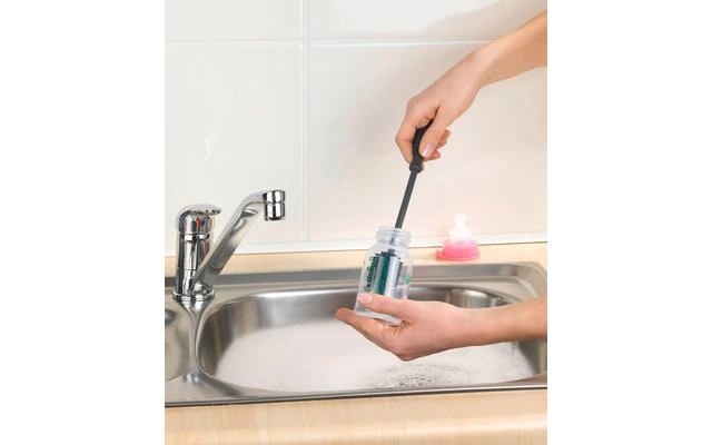 Wenko Cepillo De Silicona Para Fregaderos 25 Cm Azul 5 Wenko Cepillo De Silicona Para Fregaderos 25 Cm Azul - Imagen 5