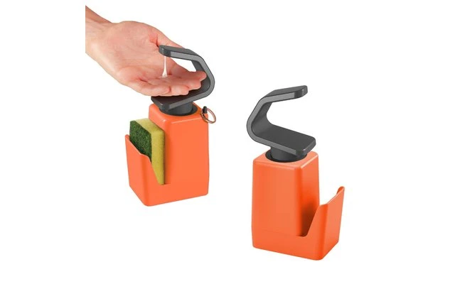 Jabonera Metaltex Tex 400 Ml Incl. Esponja Y Soporte Para Anillos Turquesa 6 Jabonera Metaltex Tex 400 Ml Incl. Esponja Y Soporte Para Anillos Turquesa - Imagen 6