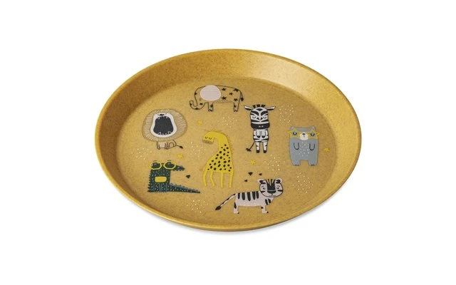 Koziol Connect Plate Small Plate Africa Organic Yellow 205 Mm 4 Koziol Connect Plate Small Plate Africa Organic Yellow 205 Mm - Imagen 4
