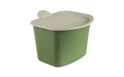 Cubo De Basura Orgánica Koziol Bibo Nature Leaf Green -Cámping Tienda De Ventas 499103 3430968