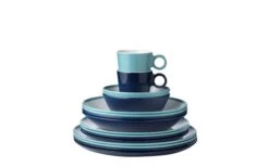 Taza Mepal Flow Cappuccino 375 Ml Azul Nórdico 6 Taza Mepal Flow Cappuccino 375 Ml Azul Nórdico -Cámping Tienda De Ventas 500360 3440532