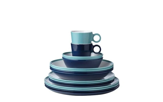 Taza Mepal Flow Cappuccino 375 Ml Azul Nórdico 3 Taza Mepal Flow Cappuccino 375 Ml Azul Nórdico - Imagen 3