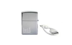 Basic Nature Encendedor BasicNature Arc USB Con Batería Recargable Pulida -Cámping Tienda De Ventas 502346 3917314