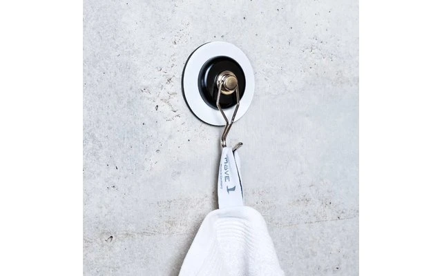 Silwy The One Magnet Hook Incl. Metal Nano Gel Pad Blanco / Negro 2 Silwy The One Magnet Hook Incl. Metal Nano Gel Pad Blanco / Negro - Imagen 2