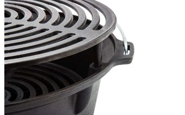 Petromax Fire Grill Tg3 Parrilla Y Placa De Hierro Fundido 4 Petromax Fire Grill Tg3 Parrilla Y Placa De Hierro Fundido - Imagen 4