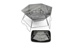 Parrilla Y Cuenco De Fuego Hexagonal Origin Outdoors 40 X 45 Cm