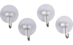 Gancho De Pared Static-Loc Wenko Transparente Juego De 4 11 Gancho De Pared Static-Loc Wenko Transparente Juego De 4 -Cámping Tienda De Ventas 515927 3539176