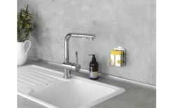 Wenko Turbo-Loc Soporte De Esponja De Acero Inoxidable, Fijación Sin Taladrar -Cámping Tienda De Ventas 516248 3543938