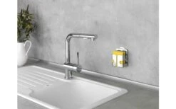 Wenko Turbo-Loc Soporte De Esponja De Acero Inoxidable, Fijación Sin Taladrar -Cámping Tienda De Ventas 516854 3543944