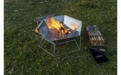 Parrilla Y Cuenco De Fuego Hexagonal Origin Outdoors 40 X 45 Cm -Cámping Tienda De Ventas 517713 3485089