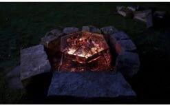 Parrilla Y Cuenco De Fuego Hexagonal Origin Outdoors 40 X 45 Cm -Cámping Tienda De Ventas 517964 3485095