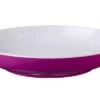 Plato Hondo Brunner 21 Cm Rosa/blanco