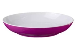 Plato Hondo Brunner 21 Cm Rosa/blanco