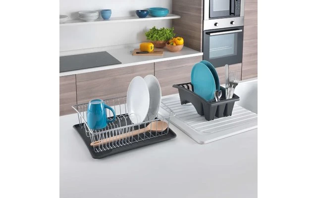 Cesta De Fregadero AquaTex De Metaltex Con Cubeta Y Recogedor De Cubiertos 3 Cesta De Fregadero AquaTex De Metaltex Con Cubeta Y Recogedor De Cubiertos - Imagen 3