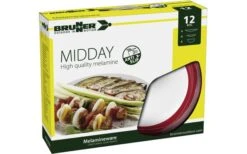 Brunner Midday Cosmic Vajilla De Melamina 12 Pzas.
