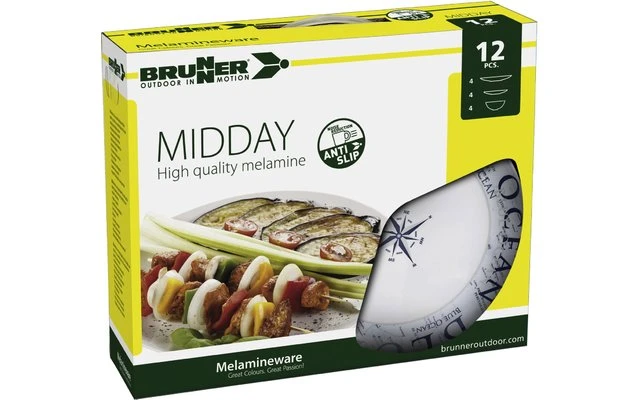 Brunner Midday Cosmic Vajilla De Melamina 12 Pzas. 3 Brunner Midday Cosmic Vajilla De Melamina 12 Pzas. - Imagen 3