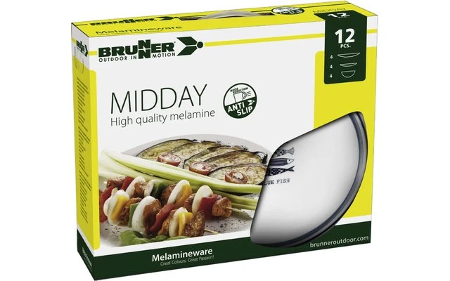 Brunner Midday Cosmic Vajilla De Melamina 12 Pzas. 4 Brunner Midday Cosmic Vajilla De Melamina 12 Pzas. - Imagen 4