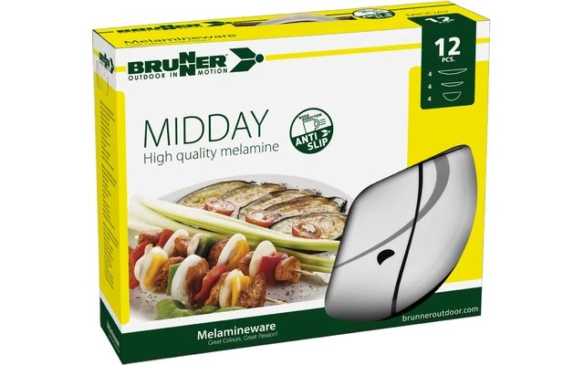 Brunner Midday Cosmic Vajilla De Melamina 12 Pzas. 5 Brunner Midday Cosmic Vajilla De Melamina 12 Pzas. - Imagen 5