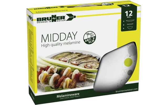 Brunner Midday Cosmic Vajilla De Melamina 12 Pzas. 7 Brunner Midday Cosmic Vajilla De Melamina 12 Pzas. - Imagen 7