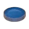 Bo-Camp Halo Plato De Cena 4 Piezas Azul
